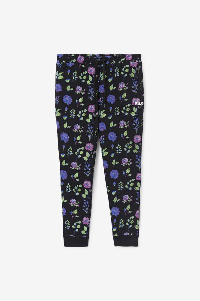 Pantaloni Fila Barbati Negrii Hemlock Jogger TXCZ-02735